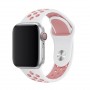 Силиконовый ремешок STR Dots Sport Band for Apple Watch 49/42/44/45 mm - Black/Red