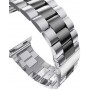 Металлический ремешок STR 3-Bead Metal Band for Apple Watch 49/42/44/45 mm - Silver