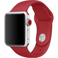 Ремешок MIC Sport Band for Apple Watch 38/40/41 mm (S/M и M/L) - Red