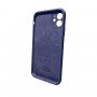 Чохол для смартфона Silicone Full Case AA Camera Protect for Apple iPhone 11 кругл 7,Dark Blue (FullAAKPi11-7)