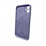 Чохол для смартфона Silicone Full Case AA Camera Protect for Apple iPhone 11 кругл 28,Lavender Grey (FullAAKPi11-28)