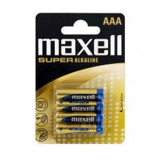 Батарейка MAXELL LR03 SUPER 4PK BLISTER 4шт (M-790336.04.EU) (4902580164300)