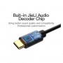 Кабель Перехідник Vention Type-C to 3.5mm Male Spring Audio Cable 1M Black Metal Type (BGABF) (BGABF)