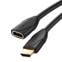 Кабель Подовжувач Vention HDMI Extension Cable 4K 3M Black (VAA-B06-B300) (VAA-B06-B300)