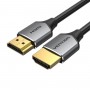 Кабель Vention Ultra Thin HDMI Male to Male HD v2.0 Cable 2M Gray Aluminum Alloy Type (ALEHH) (ALEHH)