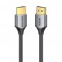 Кабель Vention Ultra Thin HDMI Male to Male HD v2.0 Cable 2M Gray Aluminum Alloy Type (ALEHH) (ALEHH)