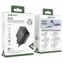 Мережевий зарядний пристрій ACEFAST A57 PD35W GaN (2*USB-A+USB-C) charger Black (6974316282730)