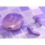 Навушники ACEFAST T9 Crystal (Air) color bluetooth earbuds Grape Purple (6974316282563)