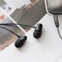 Навушники BOROFONE BM29 Sound edge universal earphones with mic Black (BM29B)