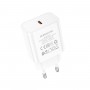 Мережевий зарядний пристрій BOROFONE BA71A Power single Port PD20W charger White (BA71AW)