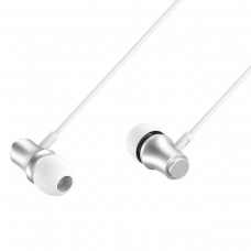 Навушники BOROFONE BM29 Sound edge universal earphones with mic Silver (BM29S)