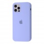 Чохол Silicone Case Full iPhone 12/12 Pro lilac cream