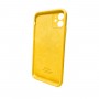 Чохол для смартфона Silicone Full Case AA Camera Protect for Apple iPhone 11 Pro Max кругл 56,Sunny Yellow (FullAAKPi11PM-56)