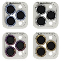 Захисне скло Metal Shine на камеру (в упак.) для Apple iPhone 13 Pro / 13 Pro Max