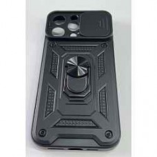 Armor Case With Curtain for Apple Iphone 15 Pro Max