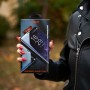 Защитное стекло MOXOM для Samsung S8 plus черный