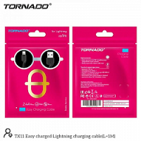 USB Cable TORNADO TX11 Lighting 2.4A/1m