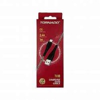 USB Cable TORNADO TX10 Тканевая Оплётка Micro 2.4A/1m