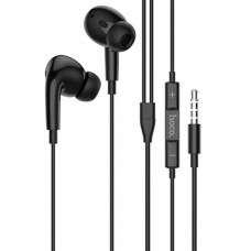 Навушники HOCO M101 Pro Crystal sound wire-controlled earphones with microphone Black (6931474782373)