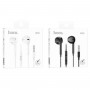 Навушники HOCO M101 Crystal joy wire-controlled earphones with microphone Black (6931474782335)