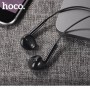 Навушники HOCO M101 Crystal joy wire-controlled earphones with microphone Black (6931474782335)