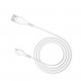 Кабель HOCO X37 USB to Micro 2.4A, 1m, PVC, PVC connectors, White (6931474710505)