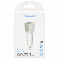 Автомобильное Зарядное Устройство Tornado L22 (2USB 2.4A)