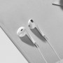 Навушники HOCO M101 Crystal joy wire-controlled earphones with microphone White (6931474782342)