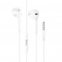 Навушники HOCO M101 Crystal joy wire-controlled earphones with microphone White (6931474782342)