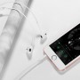 Навушники HOCO M101 Crystal joy wire-controlled earphones with microphone White (6931474782342)