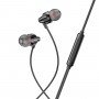 Навушники HOCO M90 Delight wire-controlled earphones with microphone Black Shadow (6931474759351)