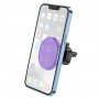 Тримач для мобільного HOCO H1 Crystal magnetic car holder(air outlet) Romantic Purple (6931474790194)