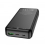 Зовнішній акумулятор HOCO J87A Tacker PD20W+QC3.0 power bank(20000mAh) Black (6931474761033)