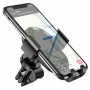 Тримач для мобiльного з БЗП HOCO CA105 Guide three-axis linkage wireless charging car holder Black (6931474762443)