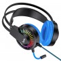 Навушники HOCO W105 Joyful gaming headphones Blue (6931474754172)