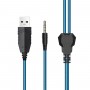 Навушники HOCO W105 Joyful gaming headphones Blue (6931474754172)