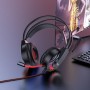 Навушники HOCO W105 Joyful gaming headphones Red (6931474754165)