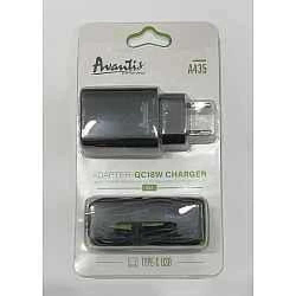 Мережевий Зарядний Пристрій Avantis A435 1USB QC3.0 Type-C