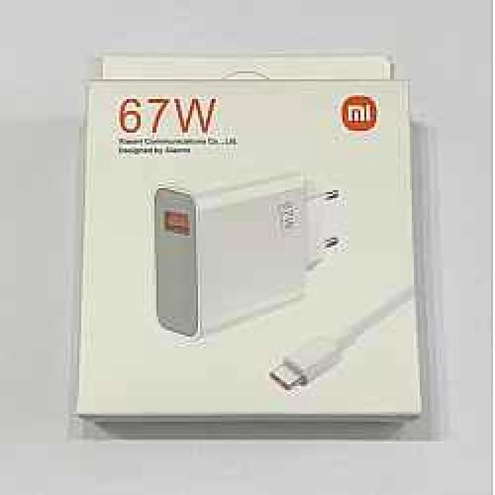 Мережевий Зарядний Пристрій Xiaomi 67W + cable