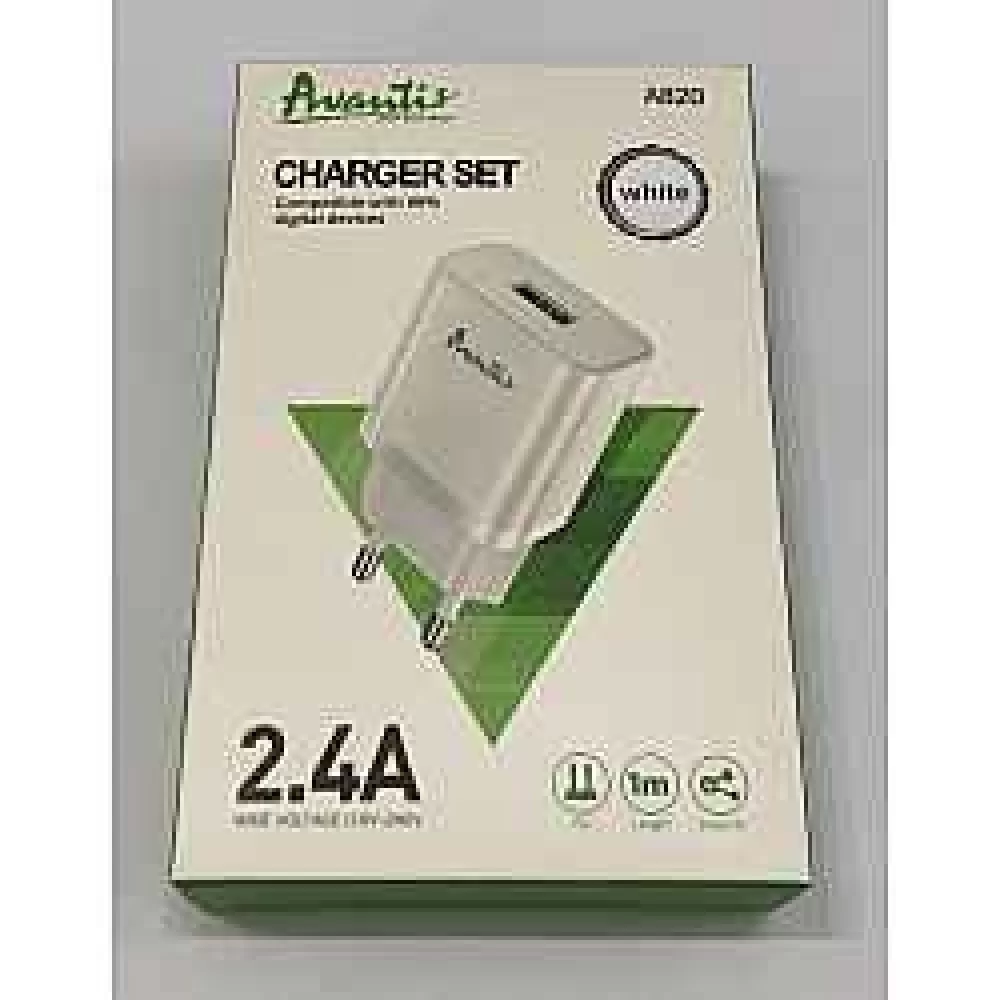 Мережевий Зарядний Пристрій Avantis A820 1USB