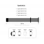 Ремінець ArmorStandart Sport Band (3 Straps) для Apple Watch 42/44/45/49mm Light Blue (ARM51944)