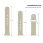 Ремінець ArmorStandart Sport Band (3 Straps) для Apple Watch 38/40/41mm Light Grey (ARM51937)
