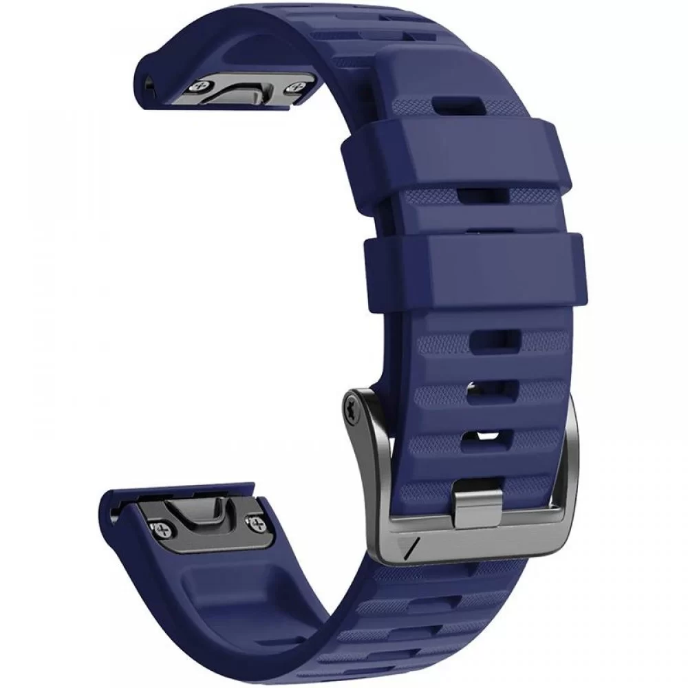 Ремінець ArmorStandart Silicone 26mm для Garmin Fenix 5x/6x Dark Blue (ARM60804)