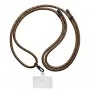 Ремінець для смартфону ArmorStandart Rope Black Amber with Clear holder (ARM67204)