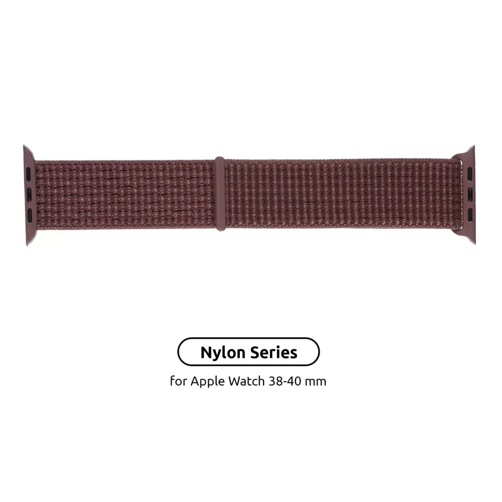 Ремінець ArmorStandart Nylon Band для Apple Watch All Series 38/40/41mm Smoke Purple (ARM55850)
