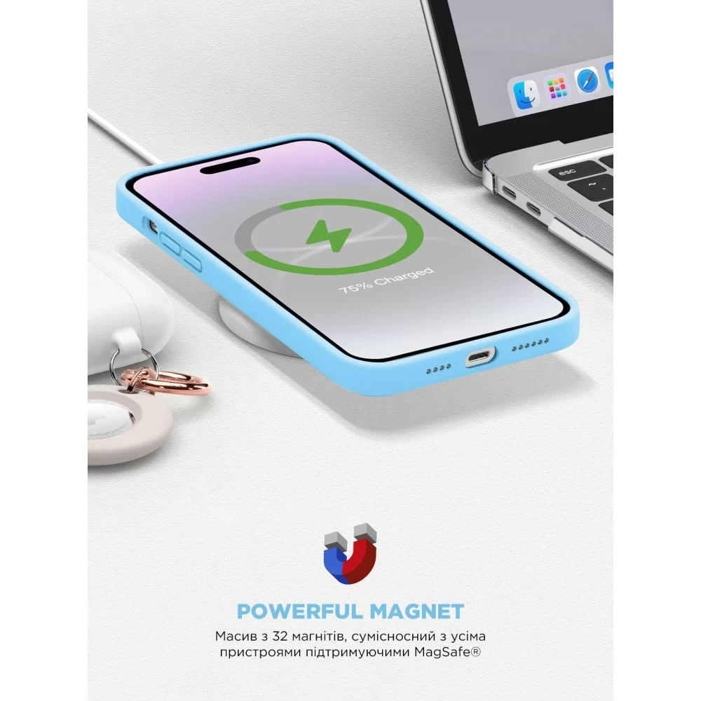 Панель ArmorStandart ICON2 MagSafe для Apple iPhone 14 Pro Max Sky (ARM68414)