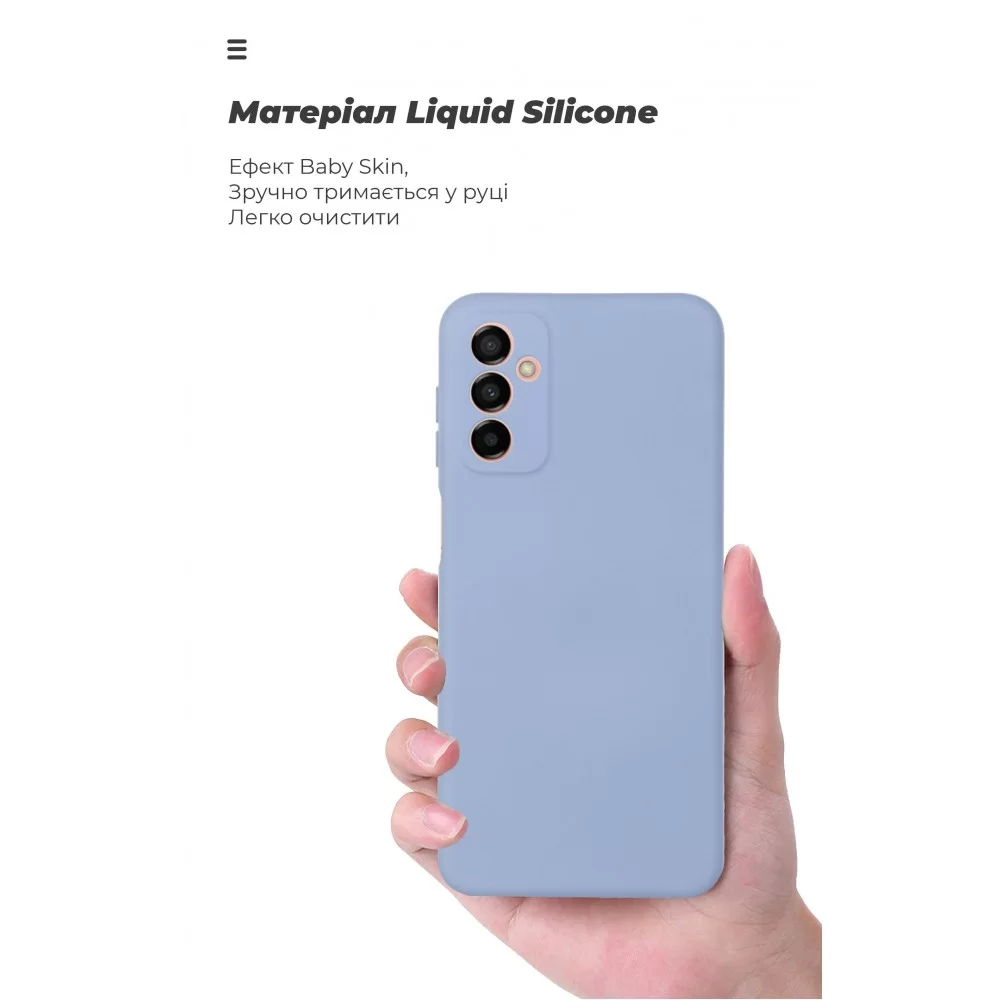 Панель ArmorStandart ICON Case для Samsung M23 (M236) Camera cover Lavander (ARM61666)