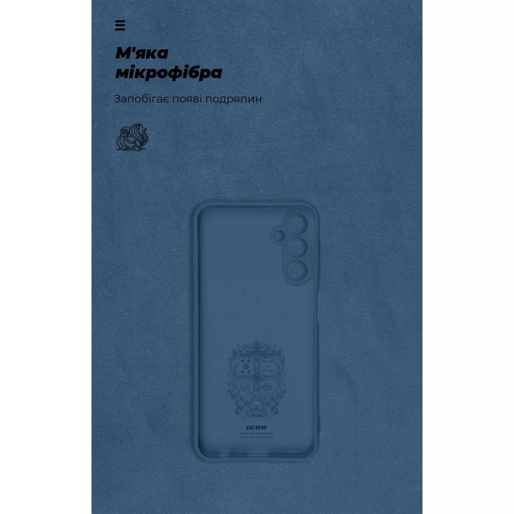 Панель ArmorStandart ICON Case для Samsung A24 4G (A245) Camera cover Dark Blue (ARM68002)