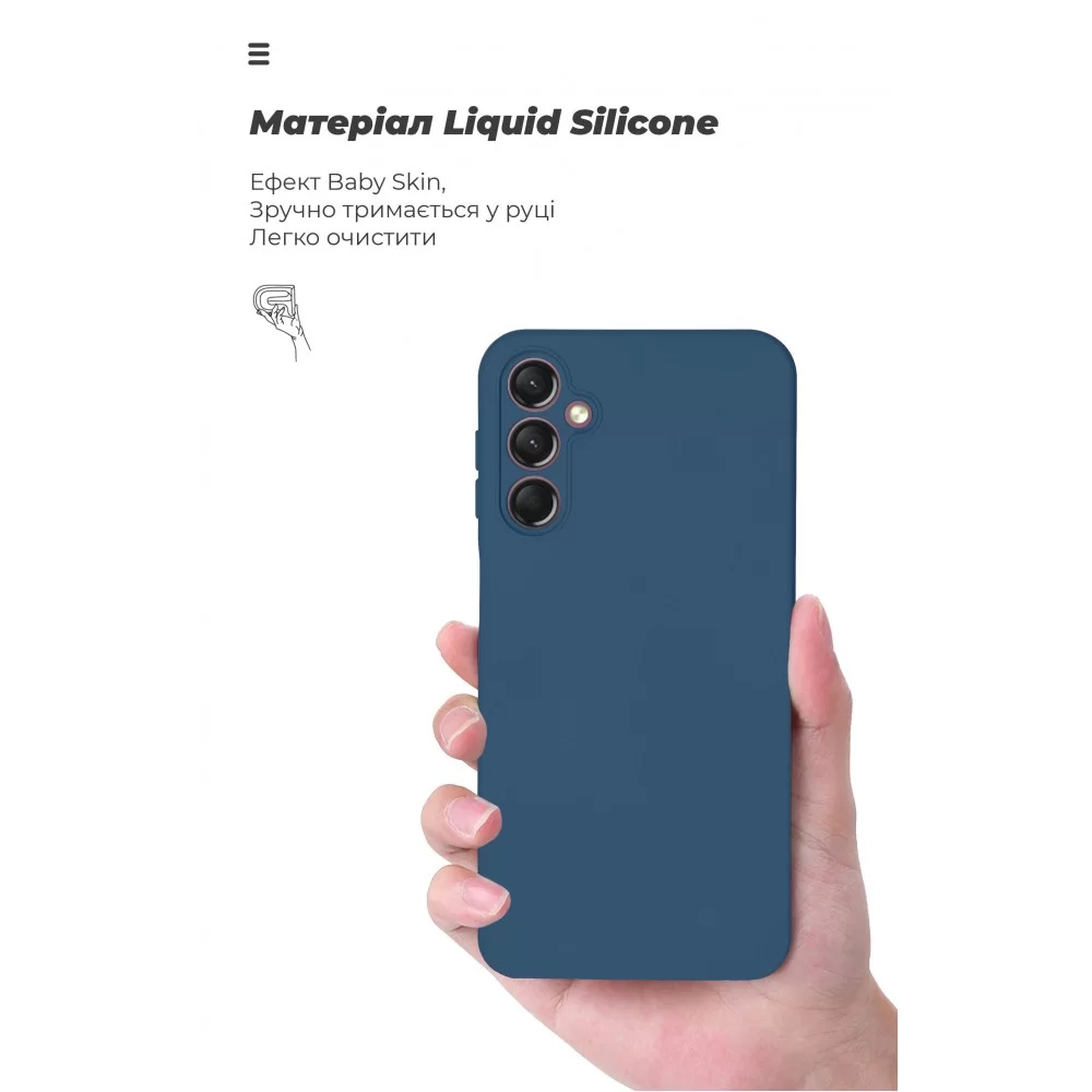 Панель ArmorStandart ICON Case для Samsung A24 4G (A245) Camera cover Dark Blue (ARM68002)
