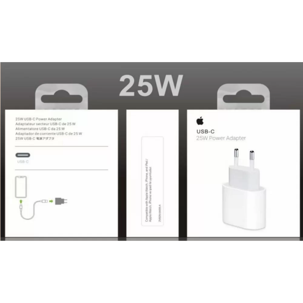 Мережевий Зарядний Пристрій Apple PD 25W 1:1